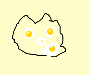 300x250 Scrambled Face Looks Like Scrambled Eggs Drawing - Scrambled Eggs Drawing