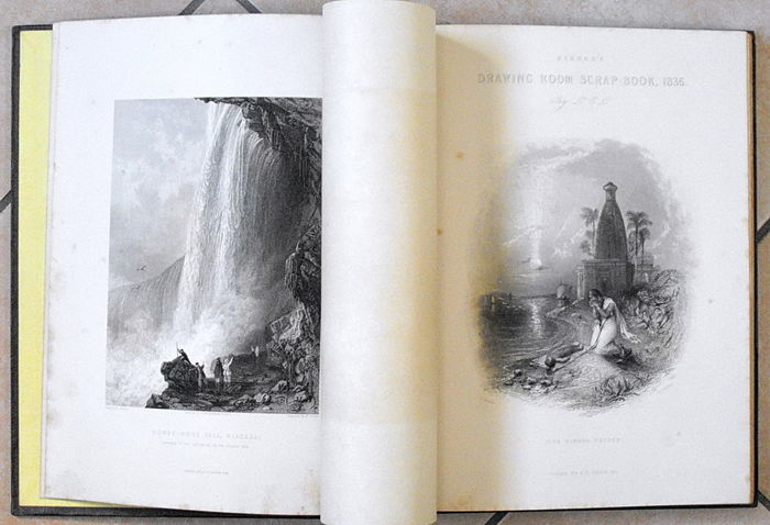 700x478 fisher's drawing room scrap book with poetical illustrations - Scrap Drawing