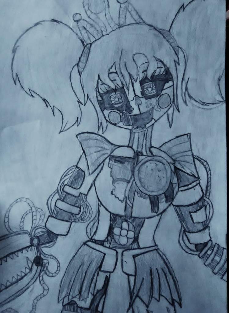 749x1024 Scrap Baby, Drawing Five Nights At Freddy's Amino - Scrap Drawing