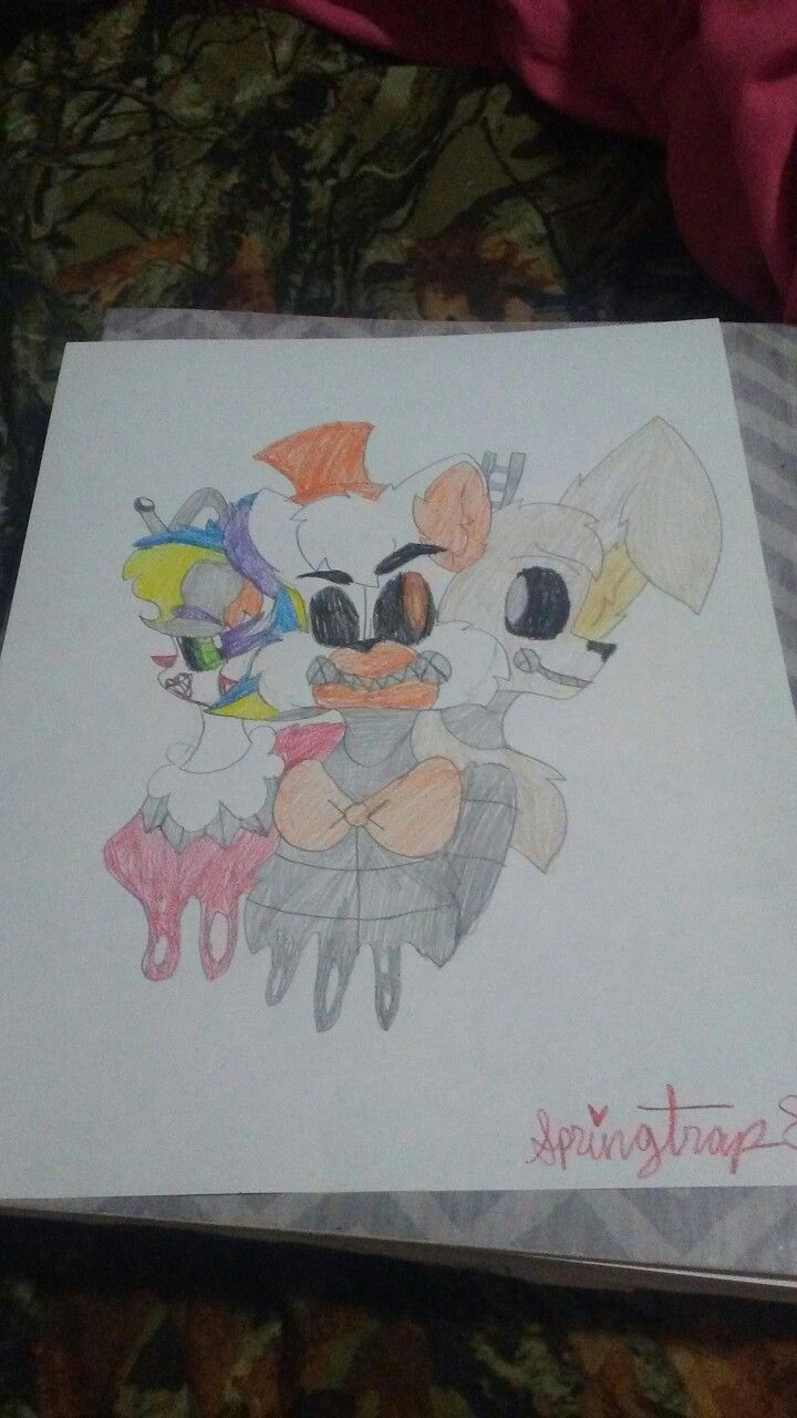 720x1280 scrap baby, molten freddy and scrap trap my drawings don't - Scrap Drawing