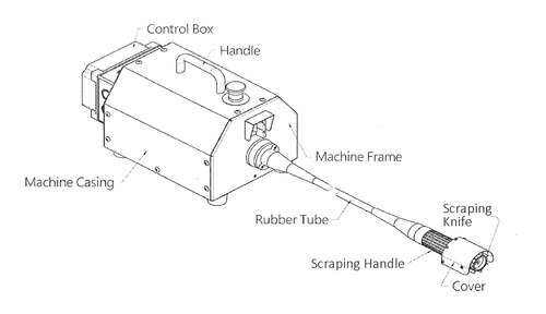 500x288 Electric Scraper - Scraper Drawing