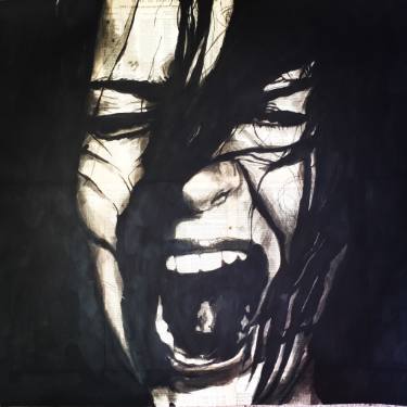 375x375 scream drawing - Scream Drawing