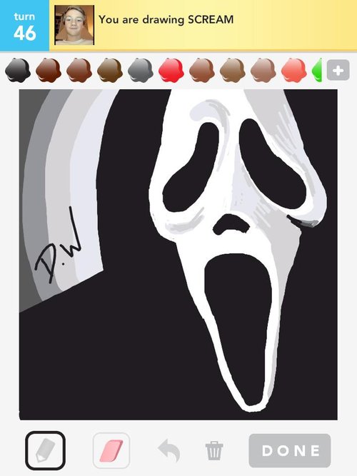 500x667 scream drawings - Scream Drawing