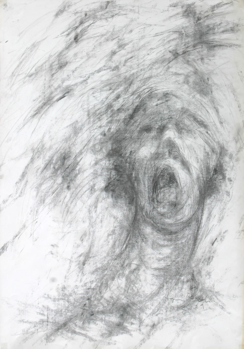 1000x1431 works - Scream Drawing