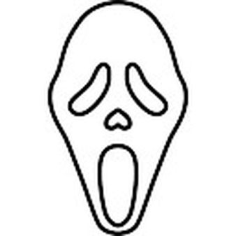 338x338 image result for scream mask drawing wine glass ideas mask - Scream Mask Drawing