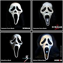 220x218 ghostface - Scream Mask Drawing