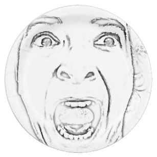 307x307 screaming face design gifts on zazzle au - Screaming Face Drawing