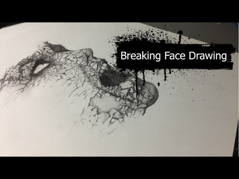 480x360 breaking face screaming - Screaming Face Drawing