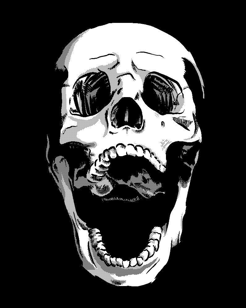 796x996 screaming skull trippy screaming skull, skull, skull artwork - Scre...