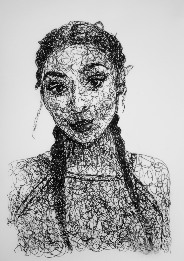 720x1024 scribble art sophisticated, artful and creative with artist - Scribble Drawing