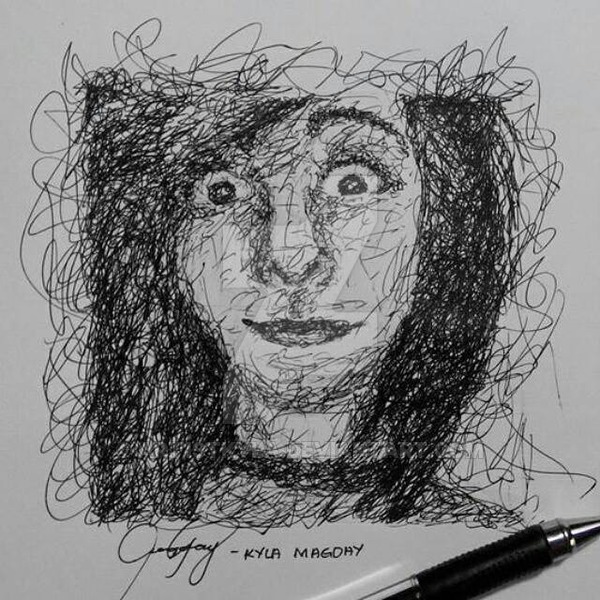 600x600 scribble drawing - Scribble Drawing