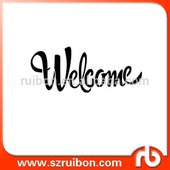 350x350 new design welcome sunny script word stencil plastic letter - Script Drawing