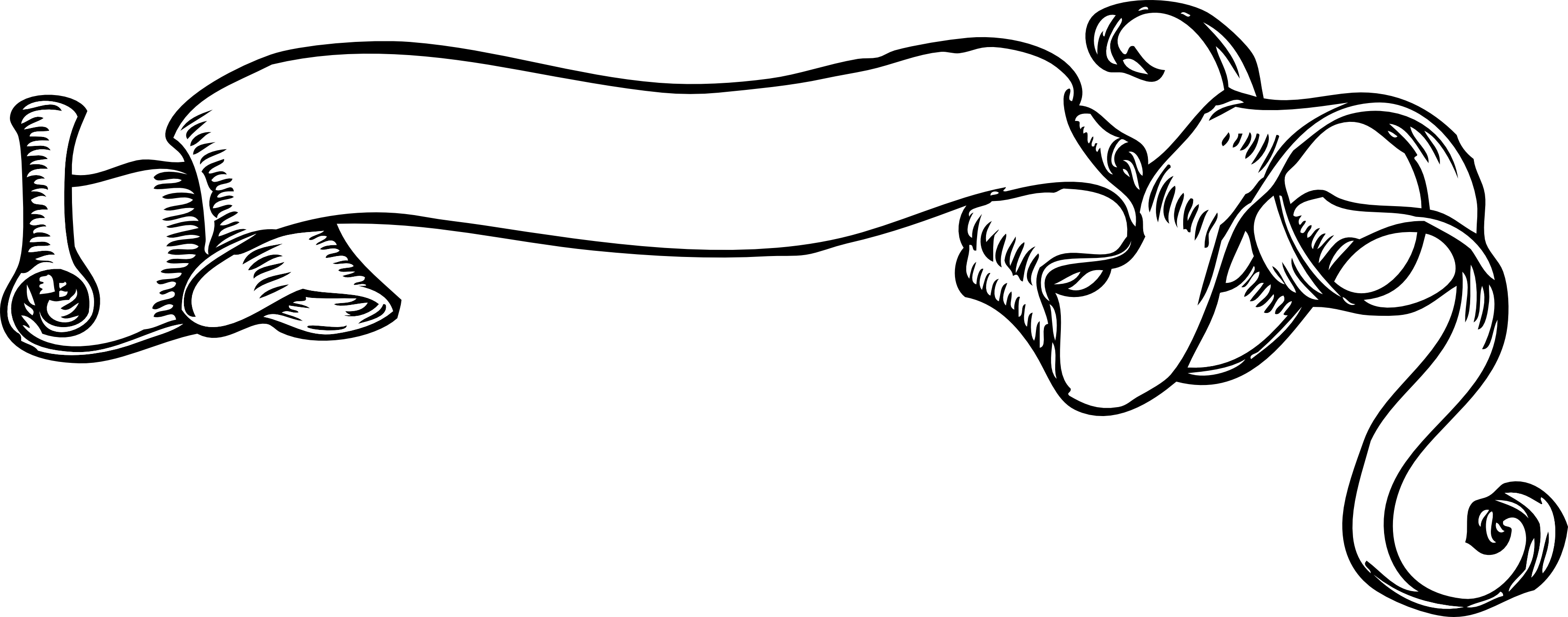 3333x1311 Scroll Template - Scroll Drawing Template