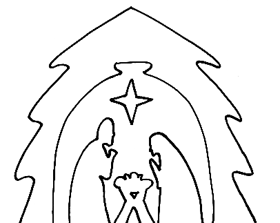 406x323 Free Scroll Saw Patterns To Print - Scroll Drawing Template