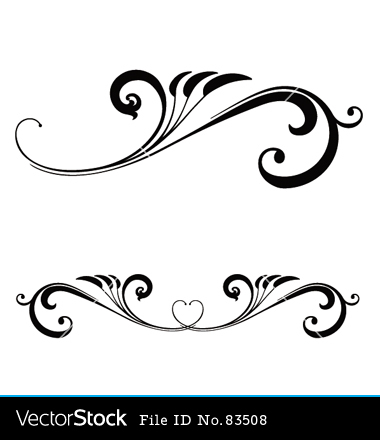 380x440 Scroll Line Clipart Free Clipart - Scroll Line Drawing