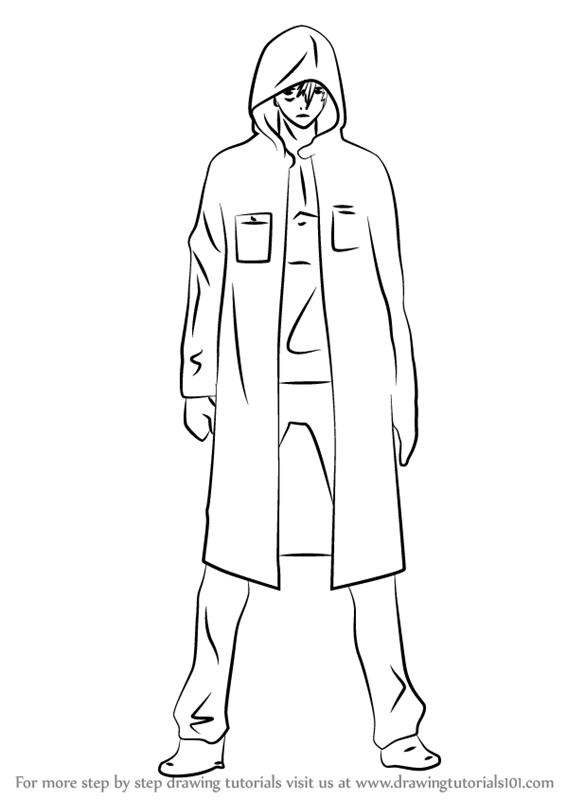 566x800 learn how to draw scrooge from guilty crown - Scrooge Drawing