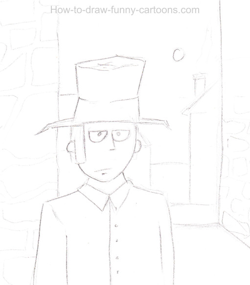 511x584 cartoon scrooge - Scrooge Drawing