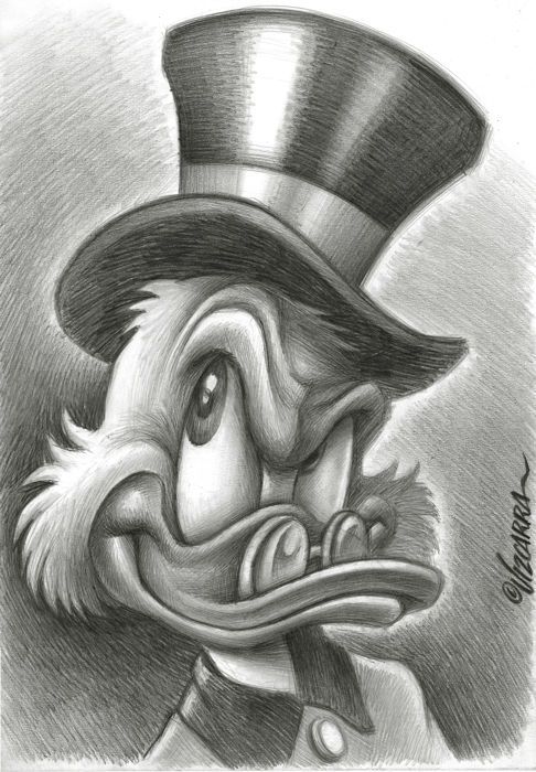 486x700 vizcarra, joan - Scrooge Drawing