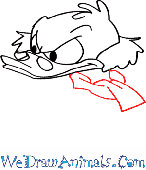 300x350 How To Draw Scrooge Mcduck - Scrooge Mcduck Drawing