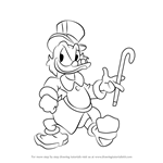 150x150 Learn How To Draw Scrooge Mcduck - Scrooge Mcduck Drawing