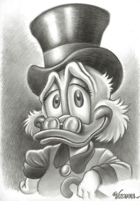 487x700 Vizcarra, Joan - Scrooge Mcduck Drawing