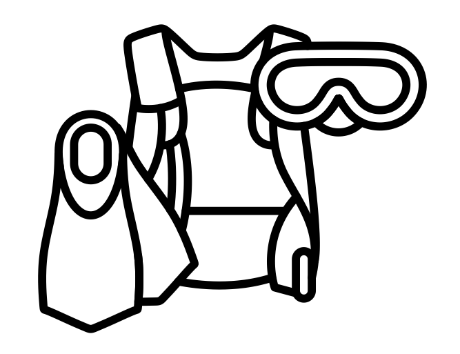 667x513 scuba diving gear for kids archives adventure at nature - Scuba Tank Drawing