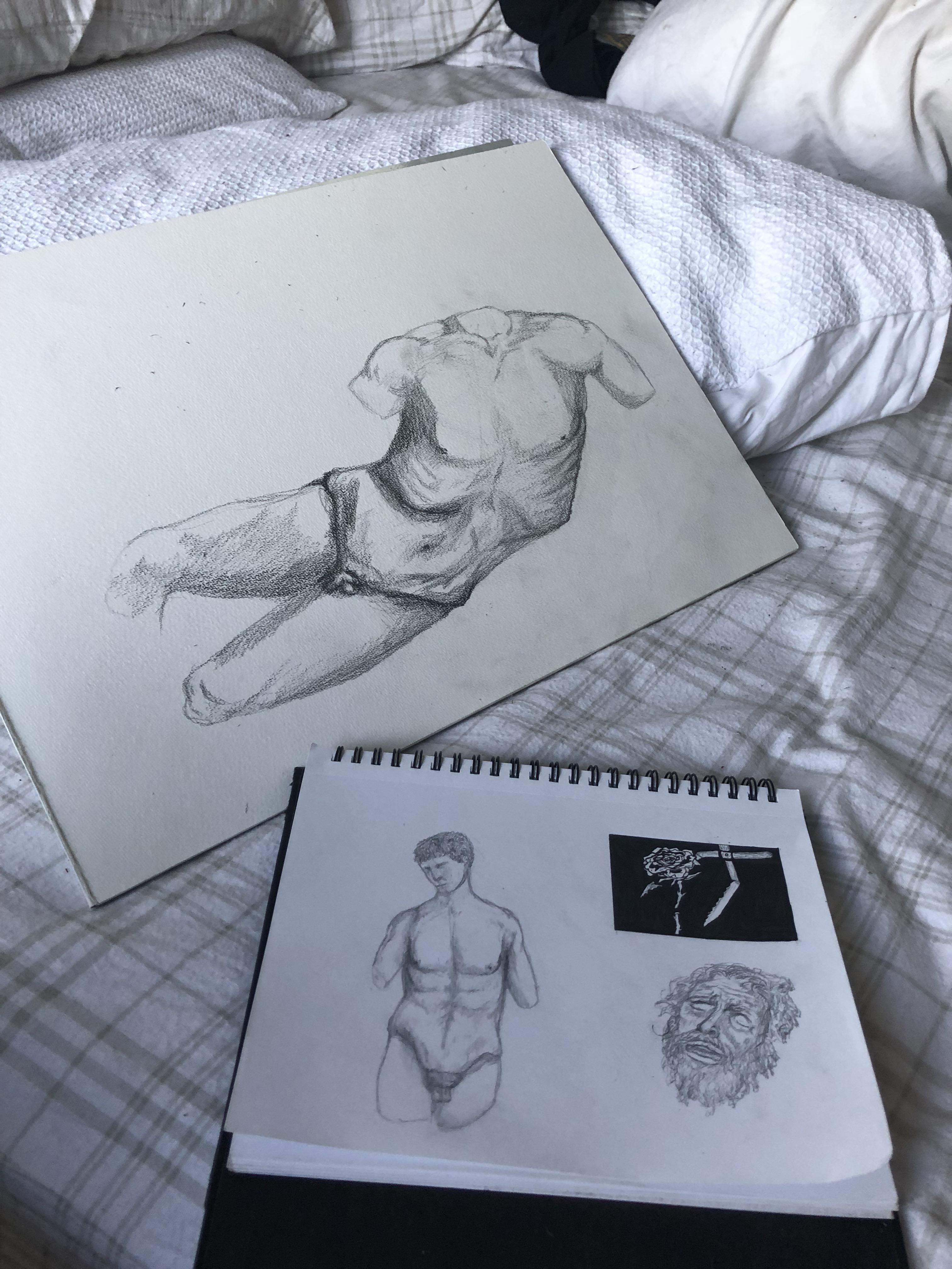 3024x4032 i'm trying to learn greek style bodiessculpting in my drawing - Sculpting Drawing