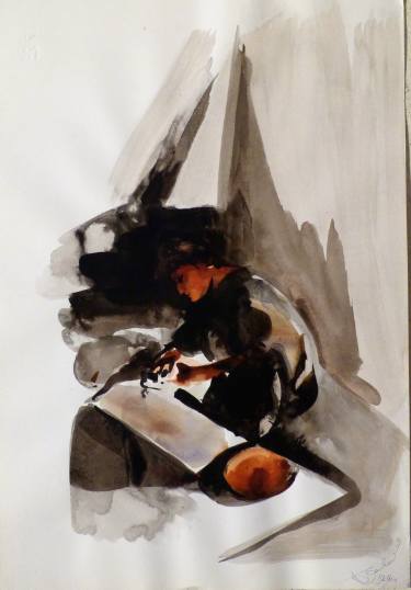 375x538 woman sculpting drawing - Sculpting Drawing