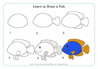 320x226 learn to draw sea creatures - Sea Creatures Drawing