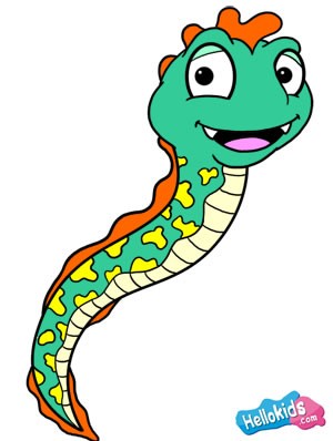 300x398 How To Draw How To Draw A Baby Sea Monster - Sea Monster Drawing