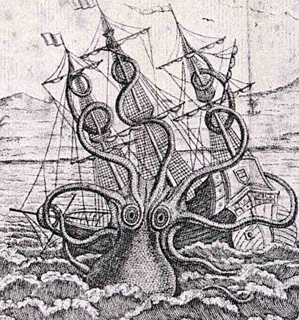 420x450 loch ness monster expert reveals science and sea monsters - Sea Monster Drawing