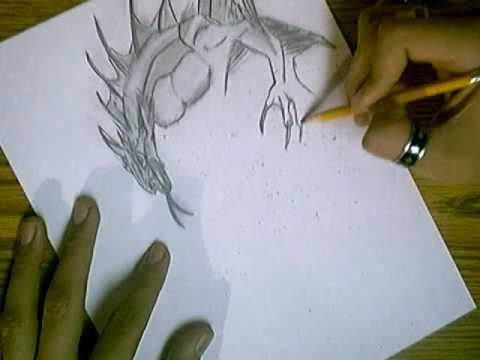 480x360 Sea Monster Drawing - Sea Monster Drawing