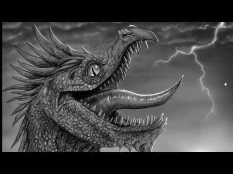 480x360 Drawing A Sea Monster Dragon - Sea Monster Drawing