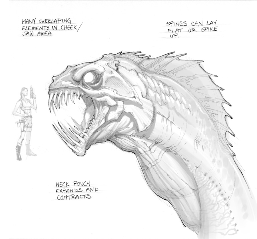 900x837 sea serpent drawing gtgt - Sea Serpent Drawing