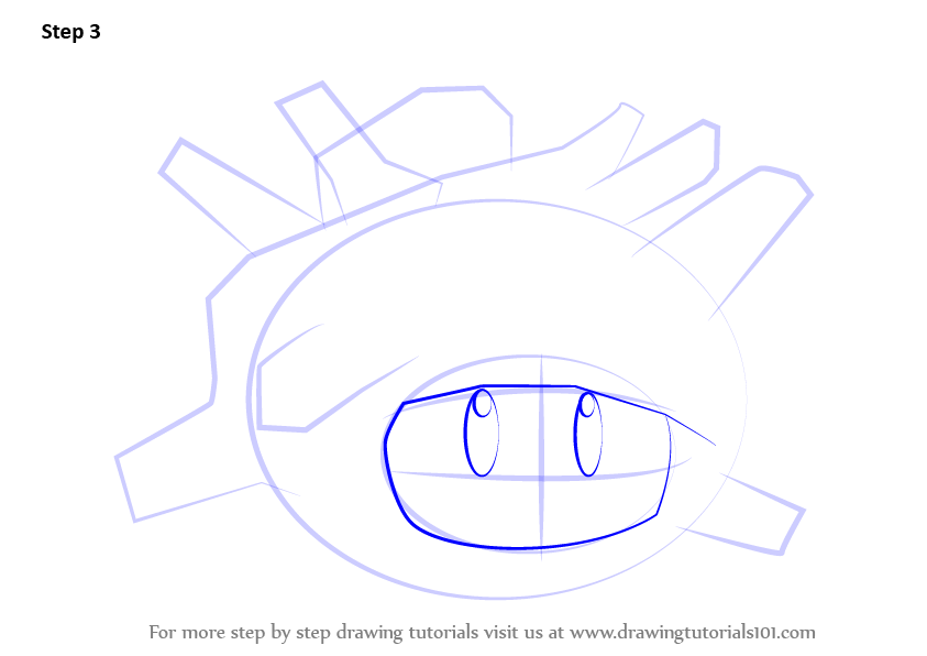 843x596 learn how to draw super sea snail from splatoon - Sea Snail Drawing