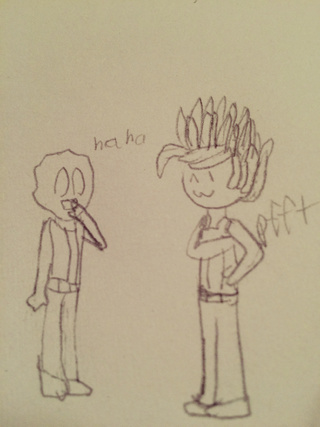 320x427 a sea anemone guy impresses a sea sponge guy with armpit farts - Sea Sponge Drawing