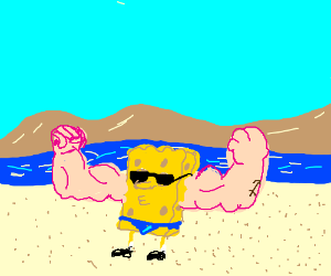 300x250 buff sea sponge drawing - Sea Sponge Drawing