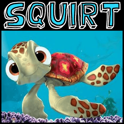 400x400 How To Draw Squirt The Turtle From Finding Nemo With Easy Step - Sea Turtle Drawing Tutorial