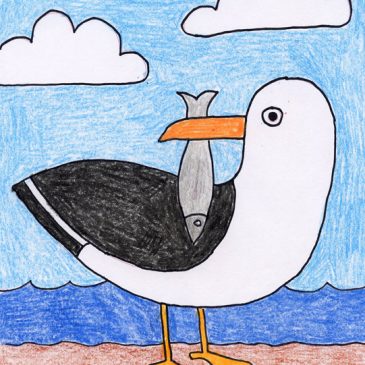 365x365 Animal Life Archives - Seagull Cartoon Drawing