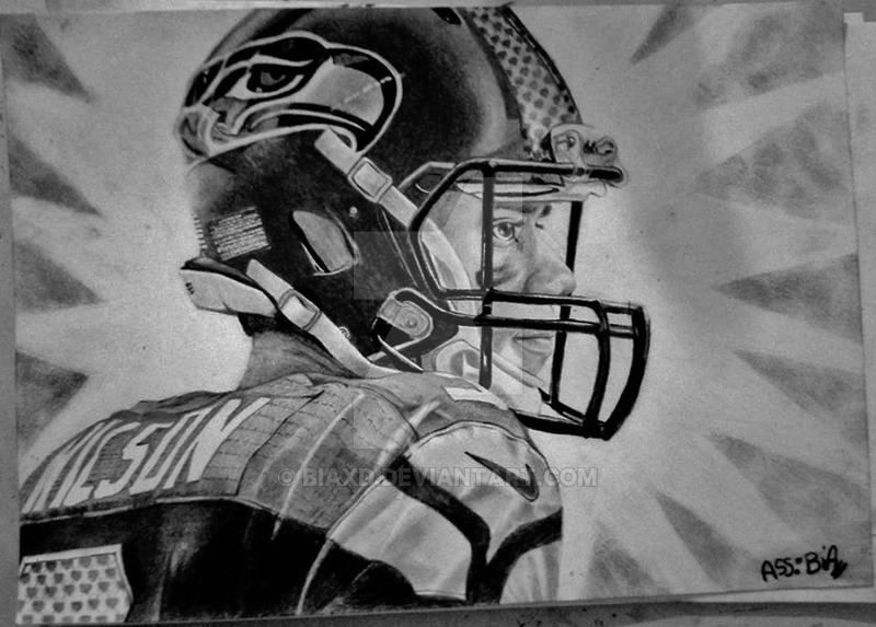 Seahawks Drawing at PaintingValley.com | Explore collection of Seahawks ...