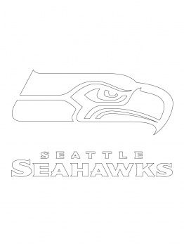 262x350 seattle seahawks printable logo seahawks superbowl - Seahawks Logo Drawing