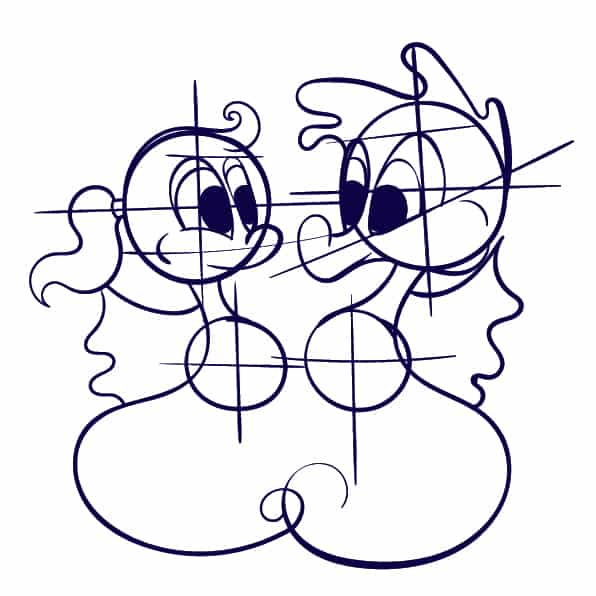 596x596 learn how to draw a seahorse - Seahorse Cartoon Drawing