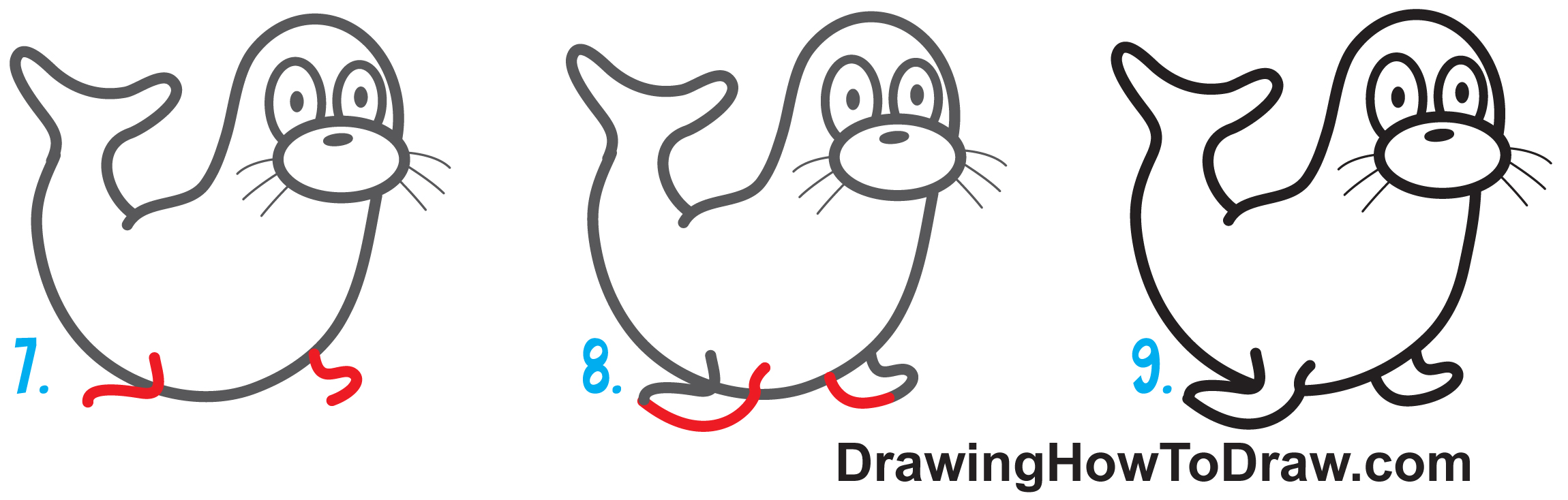 Easy way to draw the Seal