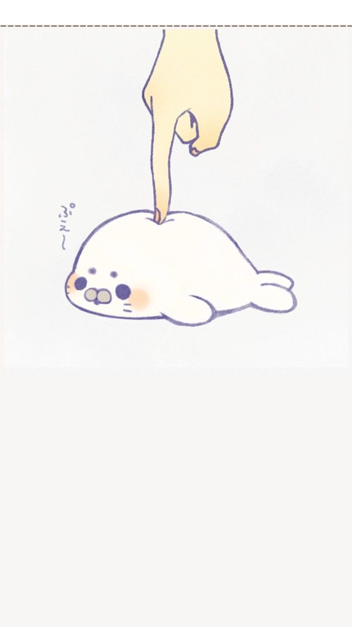 700x1245 Cartoon Seal Drawing In Steps With Photoshop - Seal Line Drawing