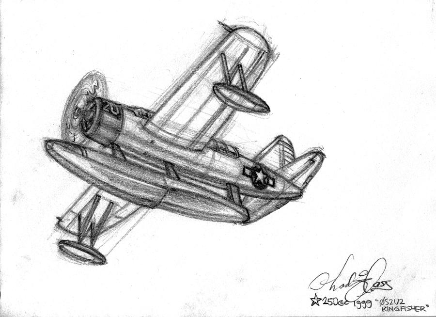 900x654 vought kingfisher seaplane drawing - Seaplane Drawing