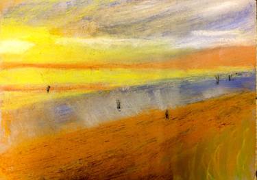 375x263 newquay fistral beach cornwall sublime seascape drawing - Seascape Drawing