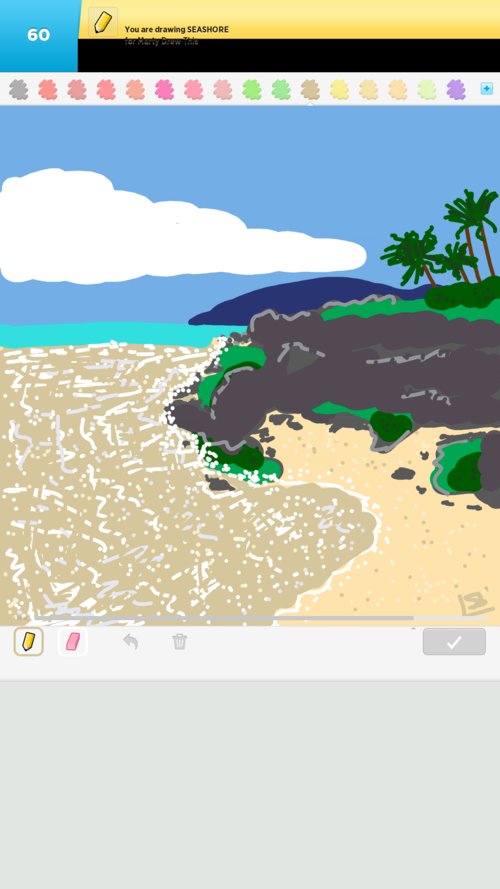 500x889 Seashore Drawings - Seashore Drawing