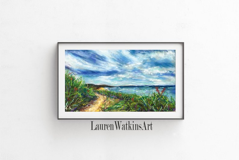 794x530 Path - Seaside Drawing