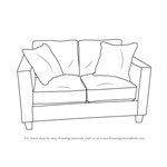 150x150 Learn How To Draw Love Seats - Seat Drawing