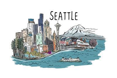 400x267 seattle, washington - Seattle Drawing